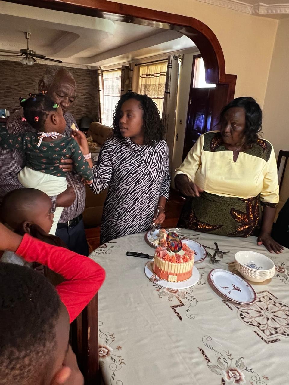 Celebration cake family