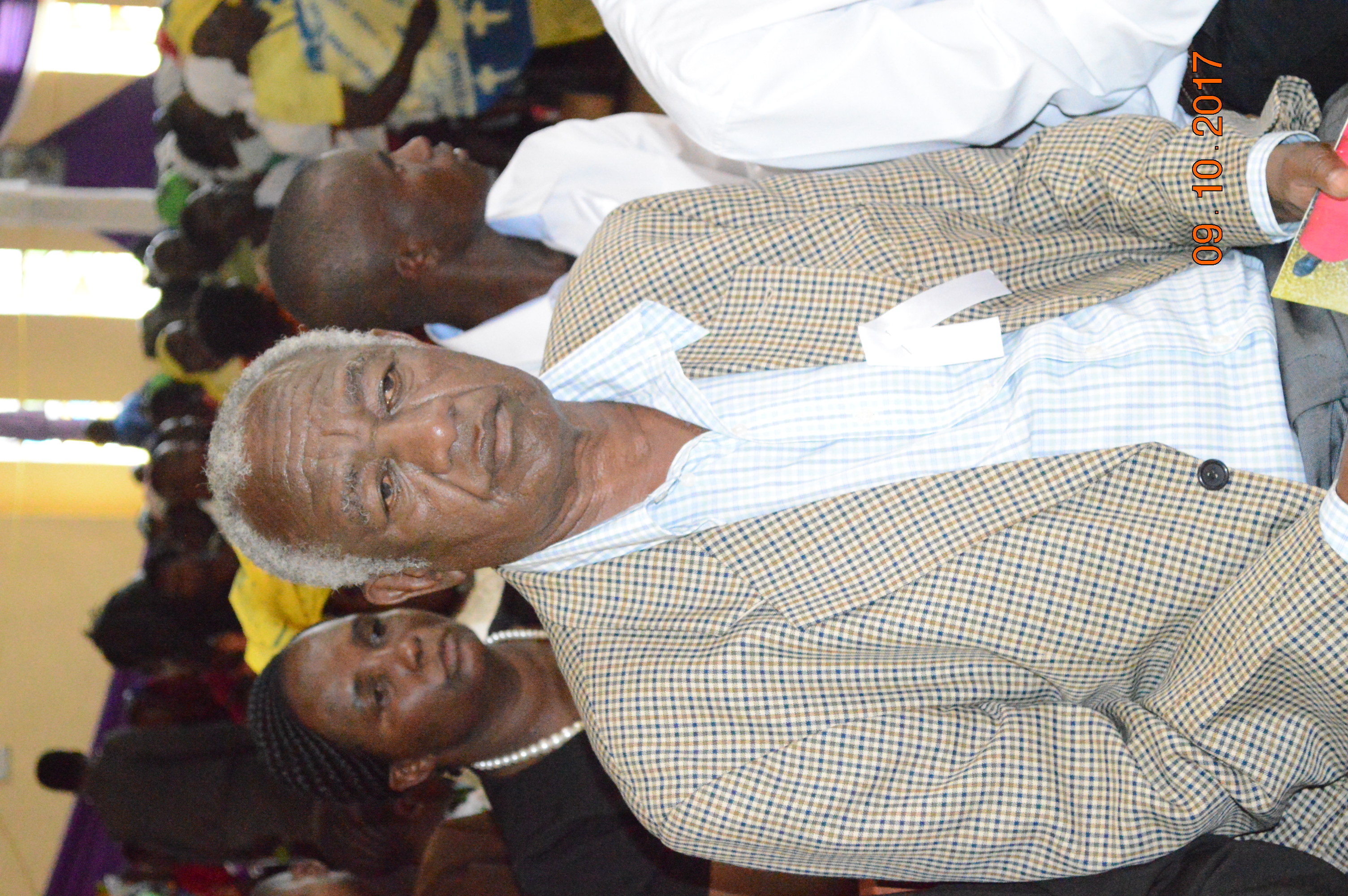 Clement at church gathering